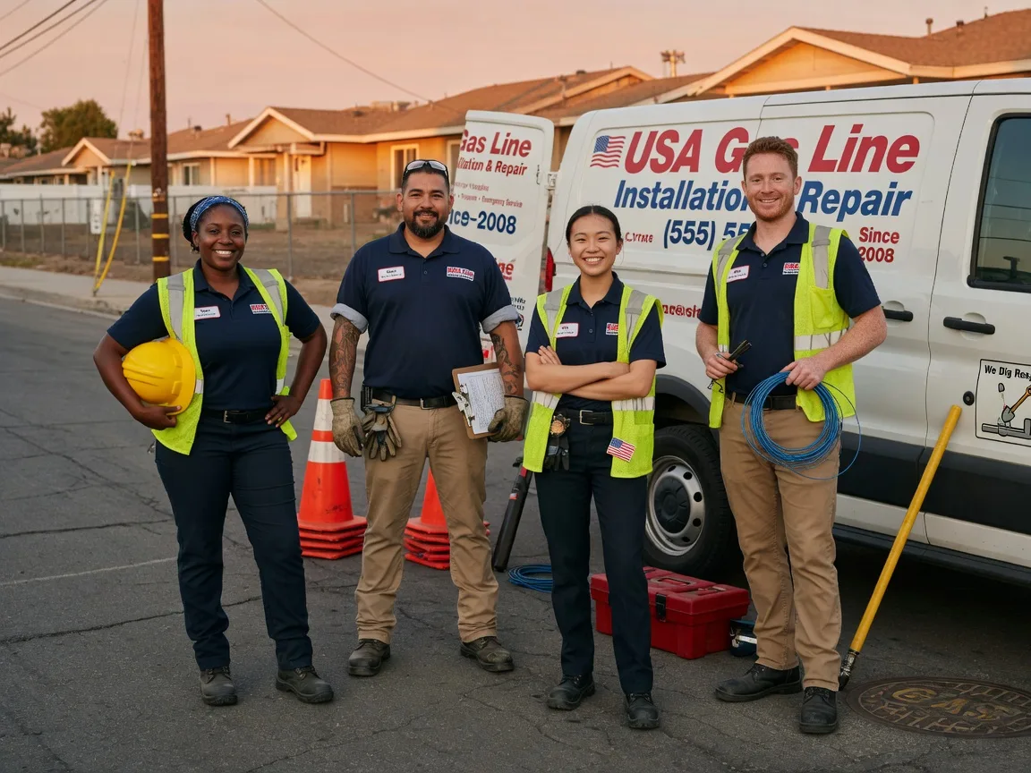 Gas Line Installation company in Valley Park, MS
